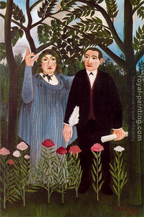 Henri Rousseau : The Muse Inspiring the Poet